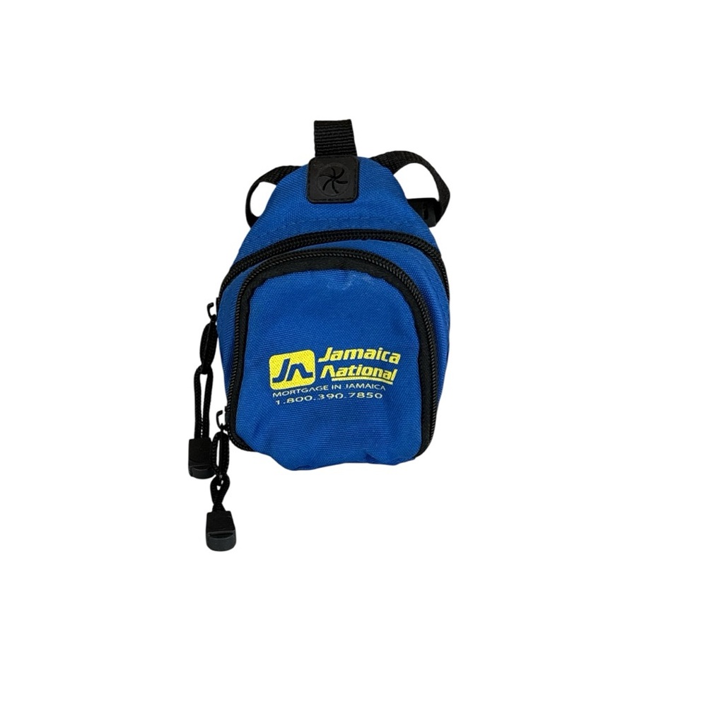 Jamaica National Blue Mini Backpack with Logo